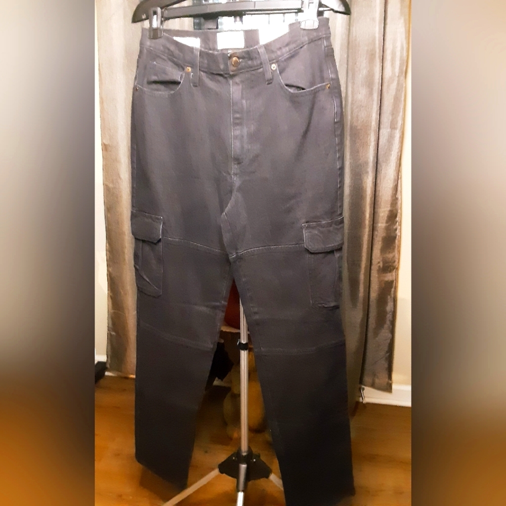 NWT WOMEN'S UNIVERSAL THREADS BLACK DENIM COMFORT JEANS SIZE 10L